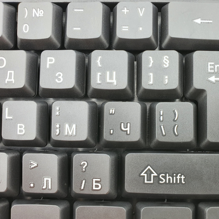 Tastatura standard, cu fir si conectare USB, Titanum BG 92686, 104 taste, Layout bulgaresc, neagra [3]