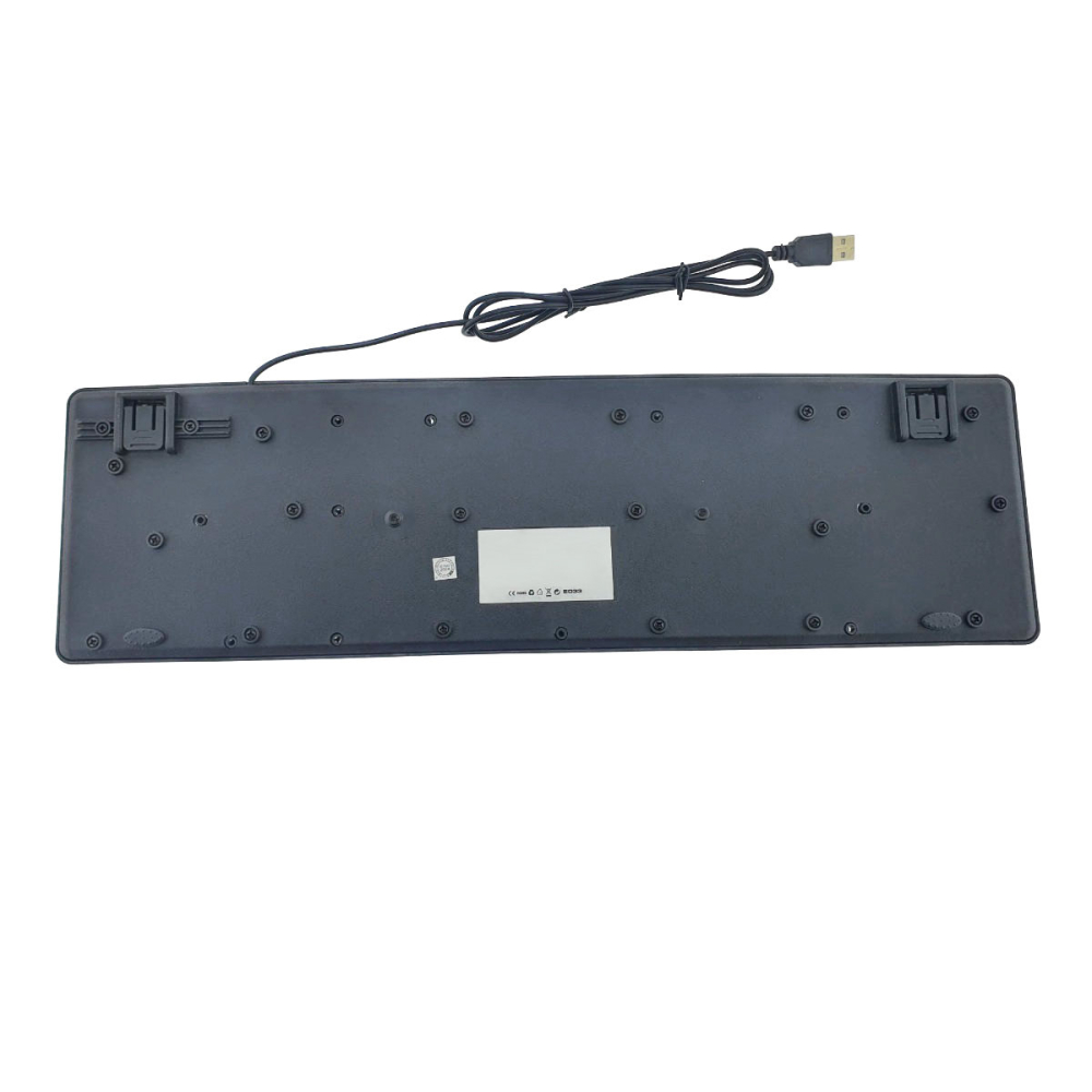 Tastatura USB Office Classic Big Enter, Cablu 120 cm, Neagra, dimensiuni 440 x 128 x 20 mm [5]