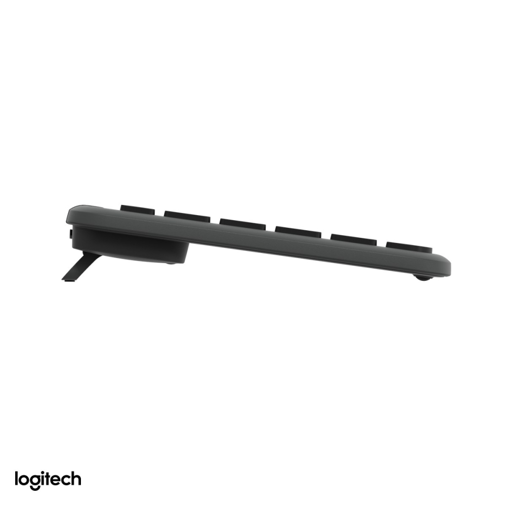 Tastatura wireless Logitech Signature Slim K950, Logi Bolt si Bluetooth, slim full-size, taste silentioase, Easy-Switch 3 dispozitive, layout US International, grafit, 920-012465 [5]