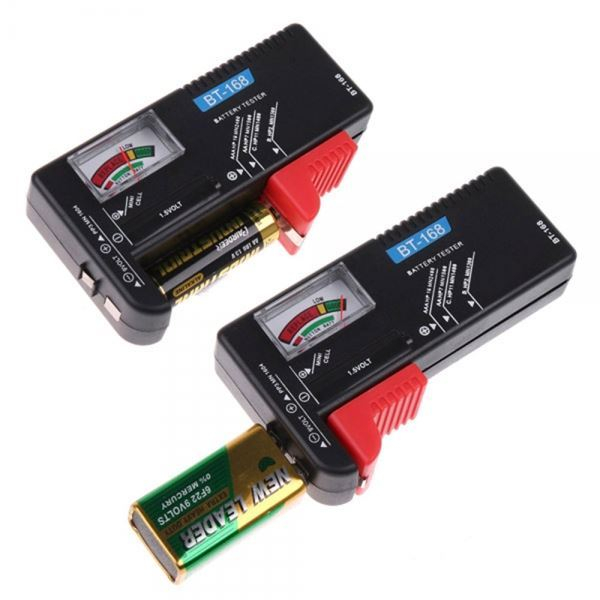 Tester capacitate baterii 1.5-9V, BT-168, negru [2]