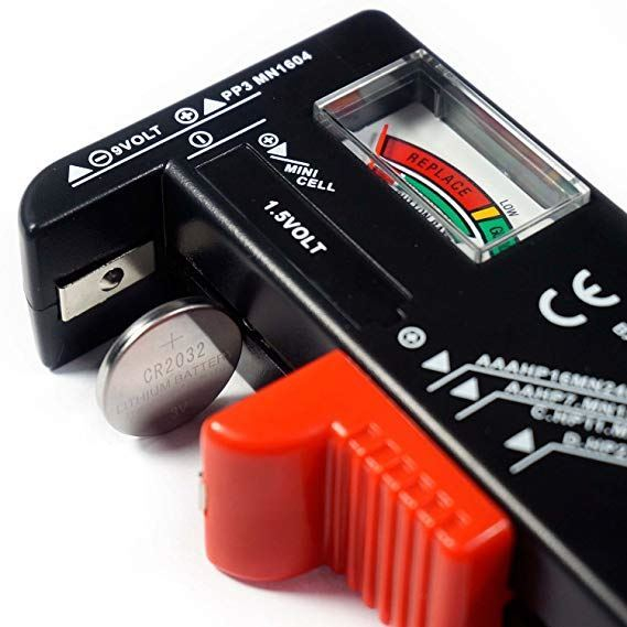 Tester capacitate baterii 1.5-9V, BT-168, negru [4]