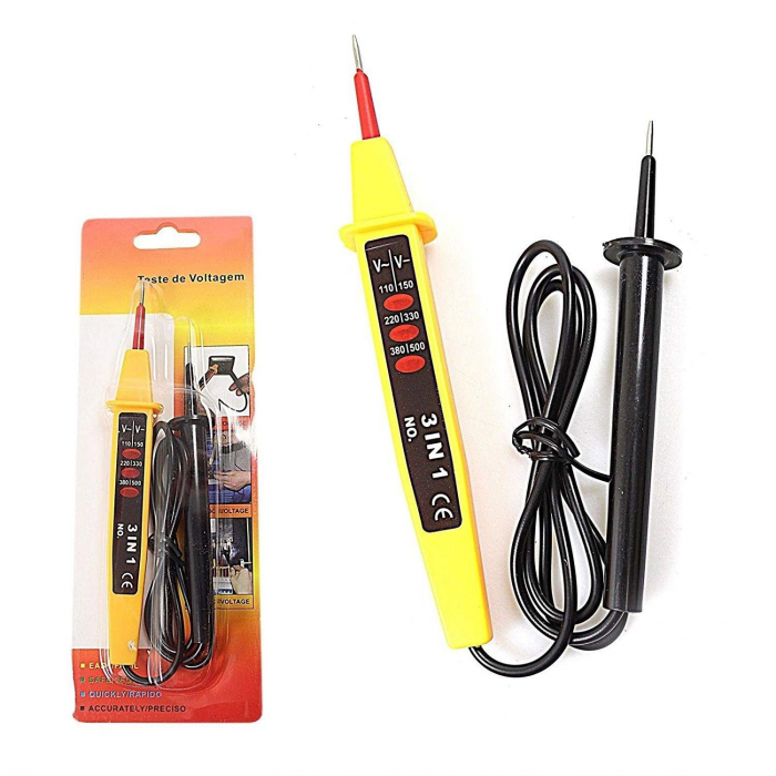 Tester JQ-9923 3 in 1, de tensiune electrica AC si DC [2]