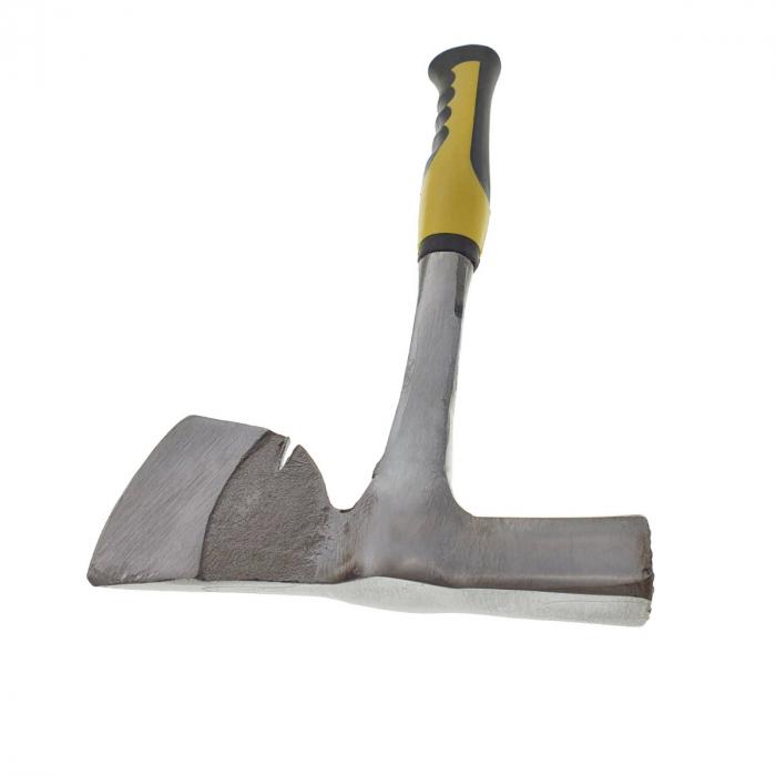Toporisca din otel cu cap de ciocan, 1 Kg, lungime 340 mm, cu maner antialunecare [3]
