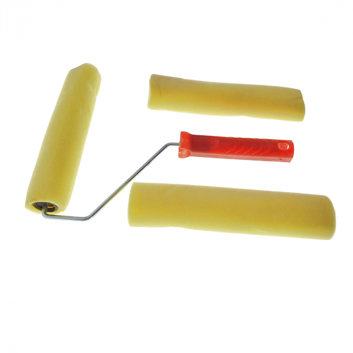 Trafalet cu burete, 320x230x50mm, cu 2 rezerve de 220 mm lungime si 50mm diametru [3]