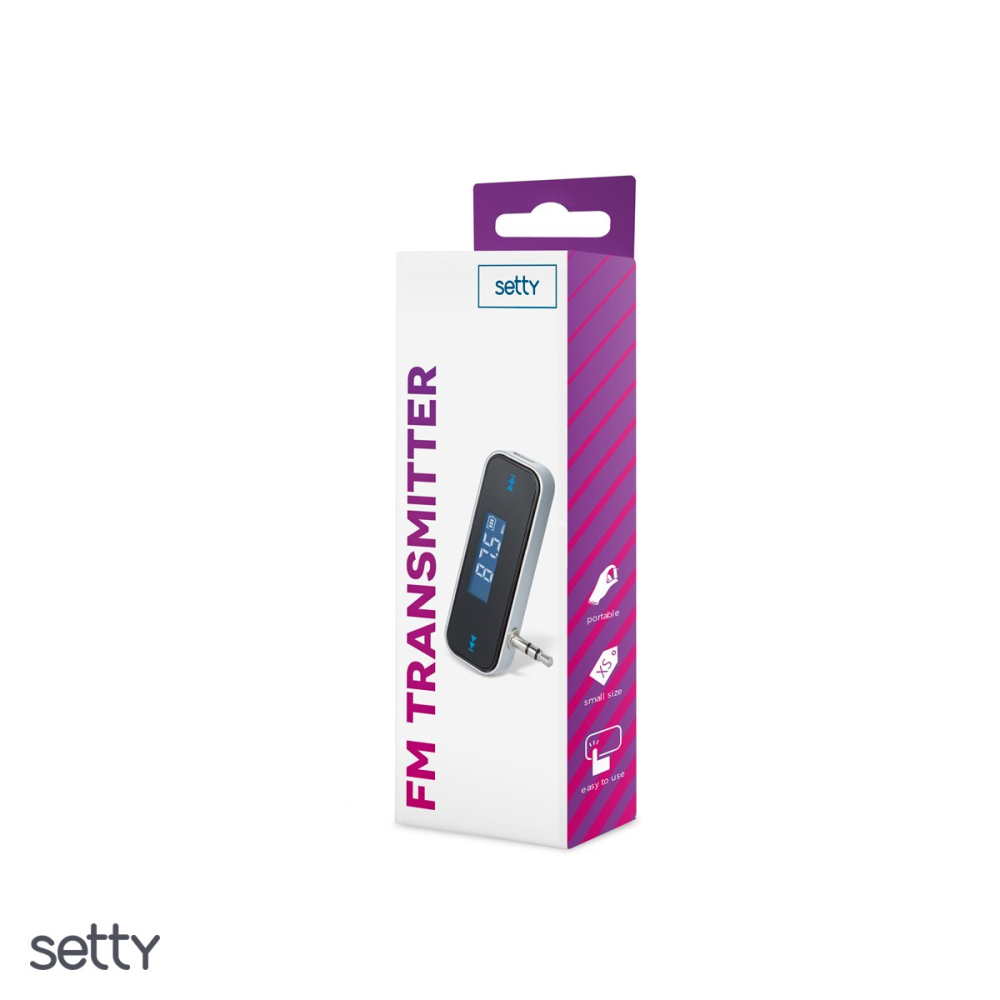 Transmitator FM Setty TFM-01, Micro USB, 3,5 mm (mini-jack), Negru [4]