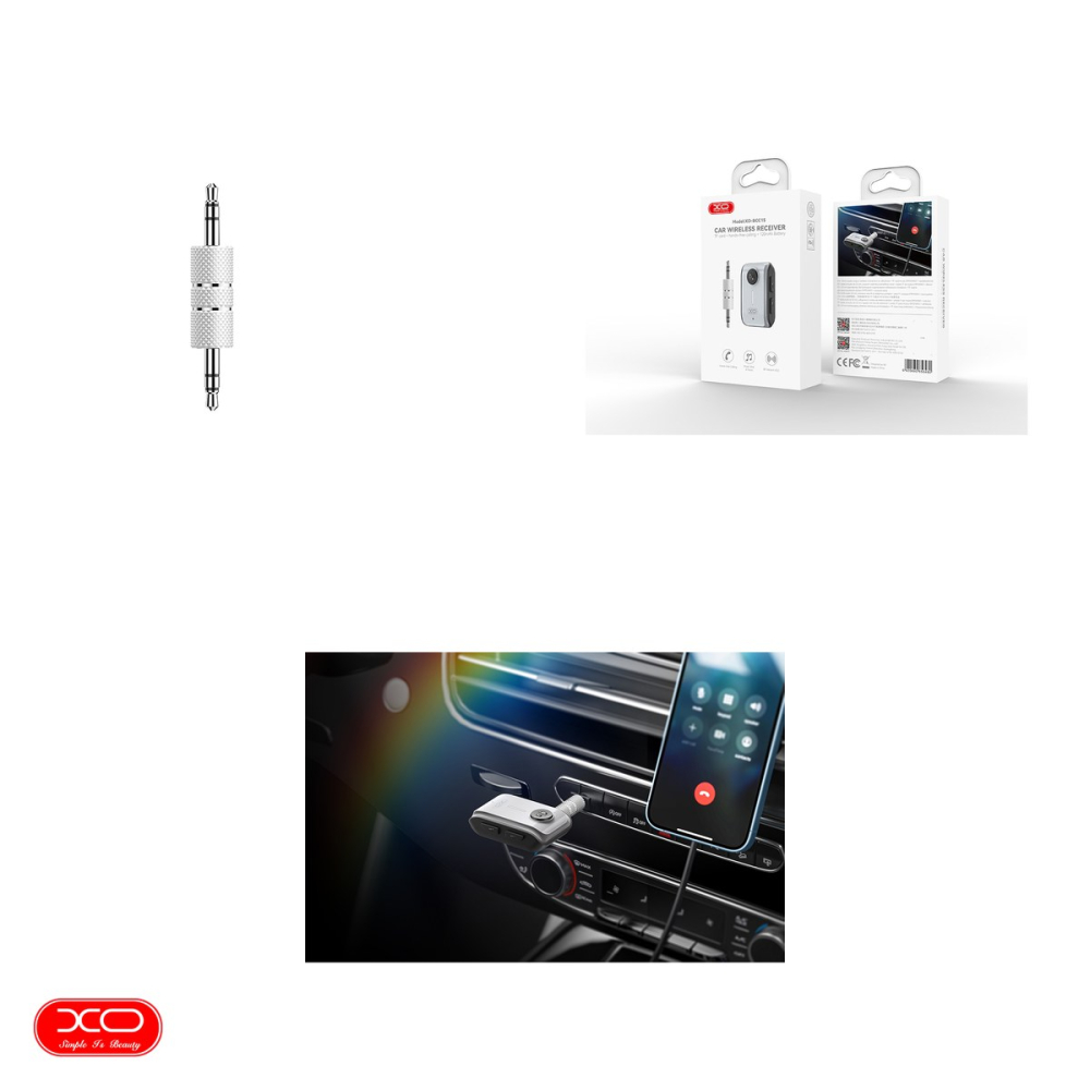 Transmitator FM XO BCC15 Bluetooth MP3 jack 3,5 mm, 3,5 mm (mini-jack), A2DP, AVRCP, HSP, HFP, Negru [4]