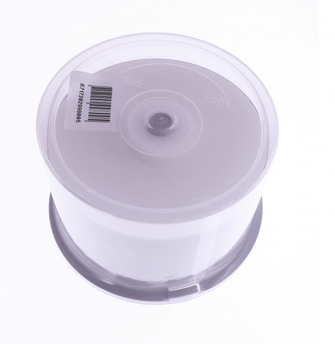 Traxdata - BD-R Traxdata 25Gb SL 4X Alb Printabil Inkjet , Cake Box , 50 buc / pret/set [3]