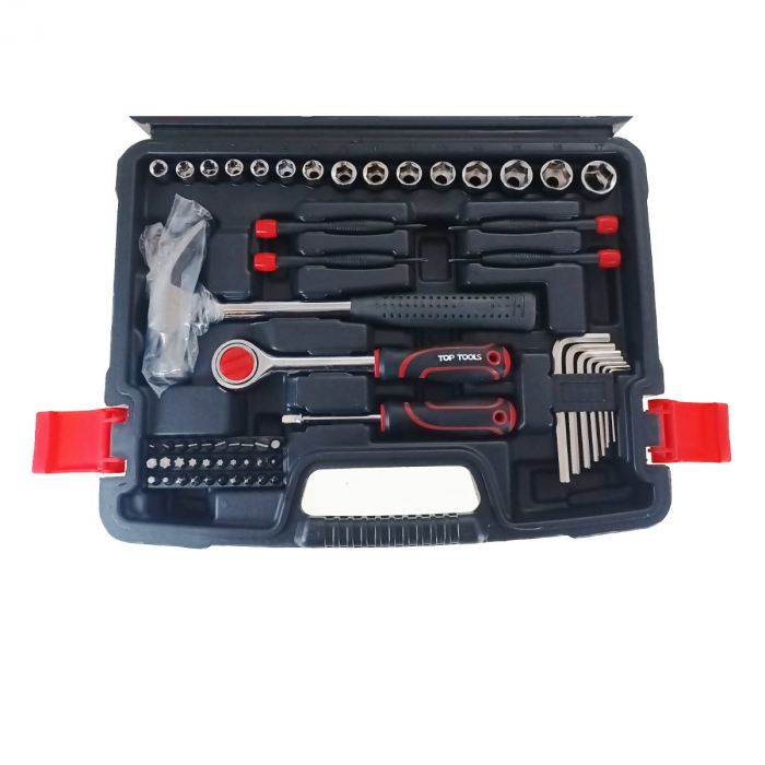 Set chei si accesorii, Top Tools, 73 bucati, 1/4'', 3/8'' [4]