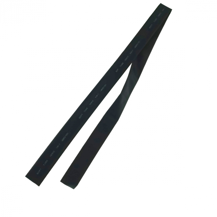 Tub termocontractabil de 20 mm diametru, RSFR20, pentru izolare si protectie, lungime 1m, negru [2]