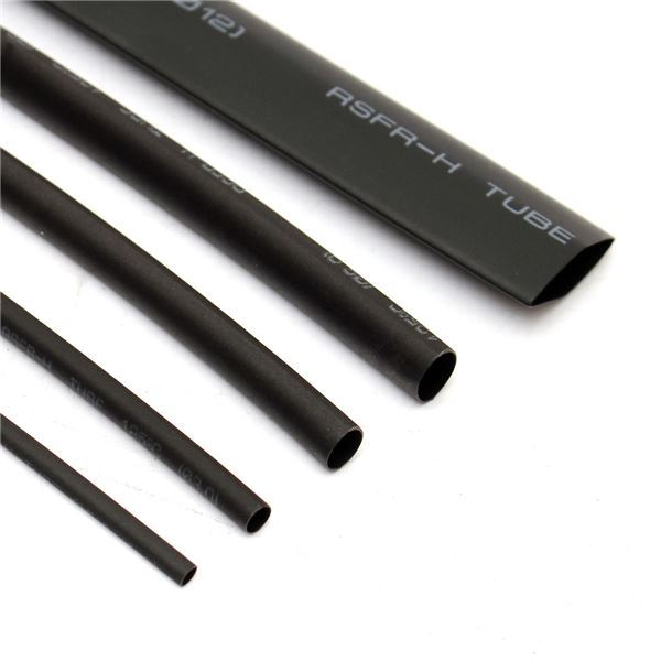 Tub termocontractabil RSFR, izolare si protectie,10mm, lungime 1m, negru [2]