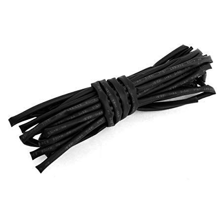 Tub termocontractabil RSFR, izolare si protectie, 2mm, lungime 1m, negru [2]