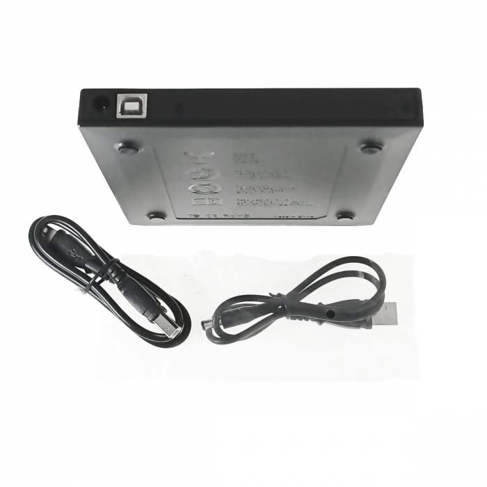 Unitate CD DVD externa portabila, conectare USB, 140 x 136 x 18 mm, neagra [3]