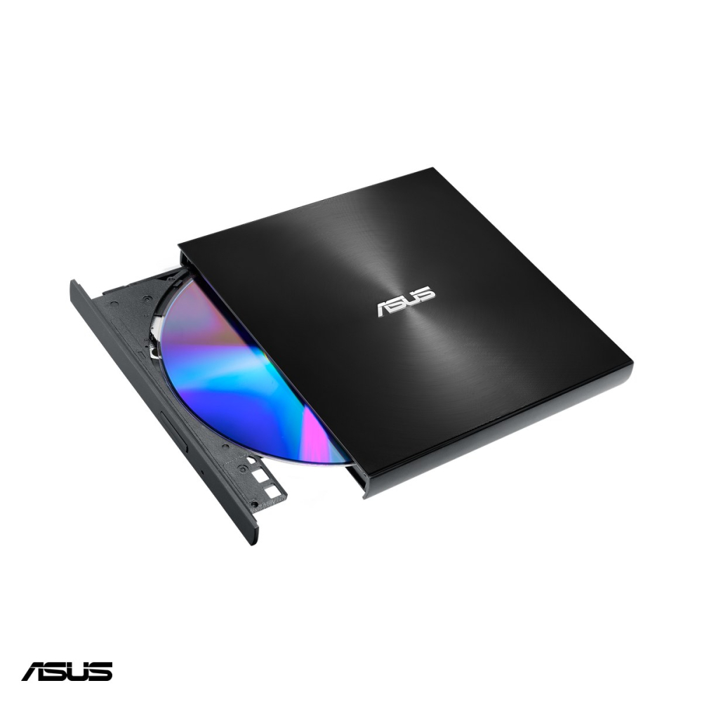 Unitate optica externa DVD writer ultraslim ASUS ZenDrive U8M, USB Type-C, scriere DVD 8X, suport M-DISC, grosime 13,9 mm, negru, SDRW-08U8M-U/BLK/G/AS [5]
