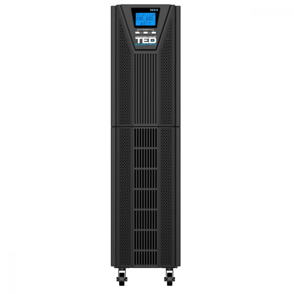 UPS Online 10kVA 10kW Dubla Conversie Sinus Pur Terminal Block Management Remote Integrare SCADA pentru Centre Date & Industrial TED Electric TED004017 [3]