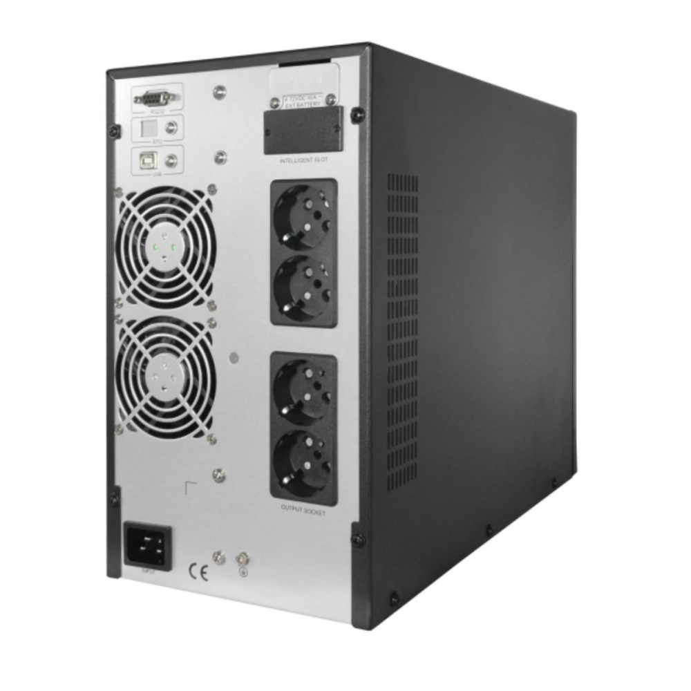 UPS Online 3000VA 2700W Dubla Conversie Sinus Pur LCD 4 Iesiri Schuko Management Remote pentru Centre Date & Utilaje Industriale TED Electric TED003997 [3]