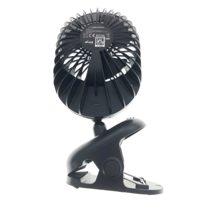 Ventilator, Esperanza, USB, Negru [2]