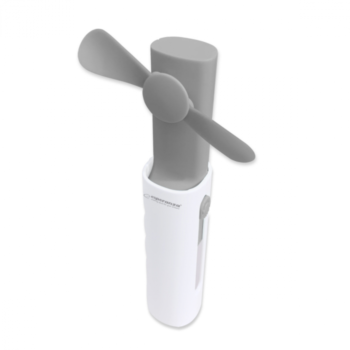 Ventilator de mana, Esperanza, 1200 mAh, Alb/Gri [3]