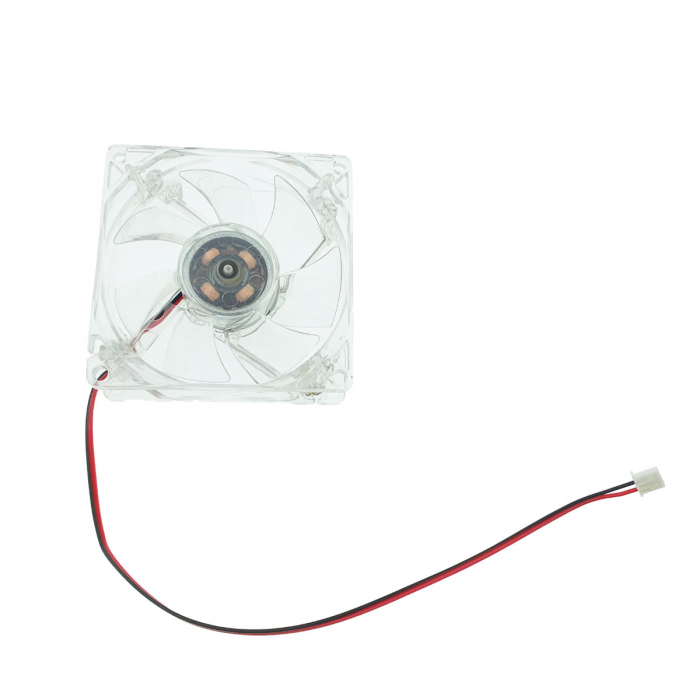 Ventilator PC, LHR Super fan, iluminare LED albastra, 80 x 80 x 25 mm , 3000RPM, 12v, 0.20A [4]