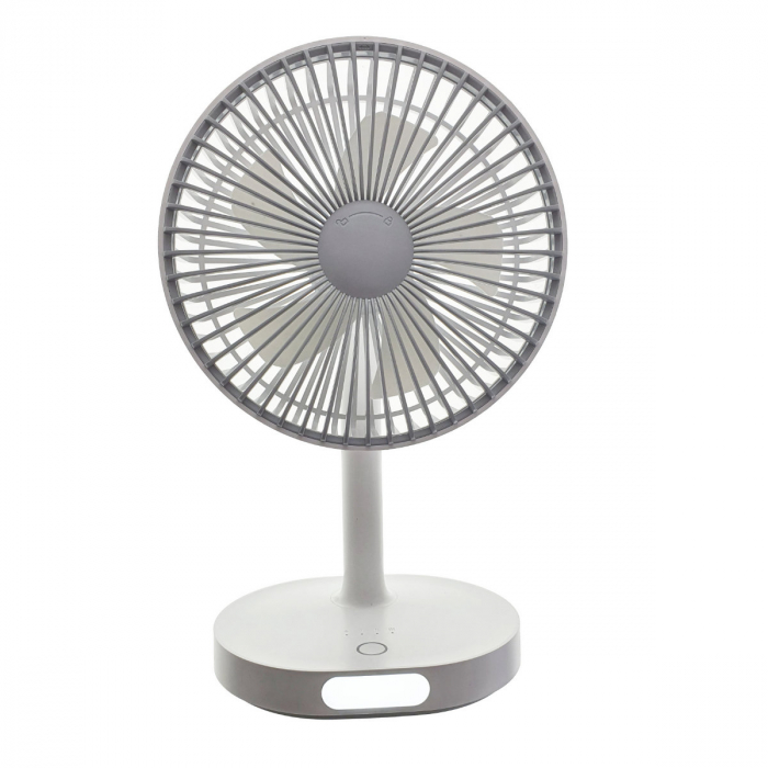 Ventilator de masa, portabil, Li-Ion, 3000 mAh, 3 viteze, diametru 140 mm, led [4]