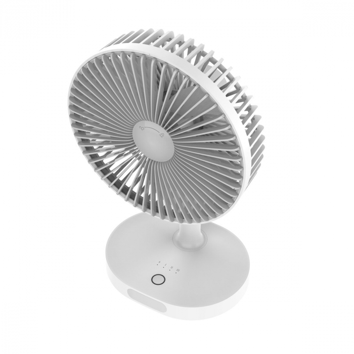 Ventilator de masa, portabil, Li-Ion, 3000 mAh, 3 viteze, diametru 140 mm, led [2]