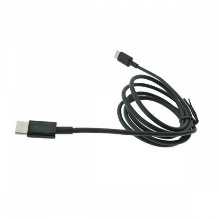 Cablu cu conectori USB Tip C tata la USB Tip C tata, PD60W, X-Start 318CC, lungime 100 cm, negru [2]