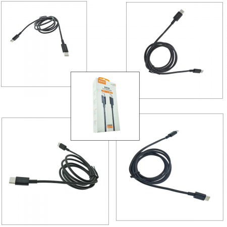 Cablu cu conectori USB Tip C tata la USB Tip C tata, PD60W, X-Start 318CC, lungime 100 cm, negru [3]