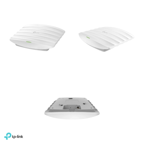 Access point Wi-Fi 4 de tavan TP-Link Omada EAP115, N300, 2.4 GHz, port Fast Ethernet cu PoE 802.3af, alimentator 9 V inclus, acoperire 60 m2, EAP115 [3]