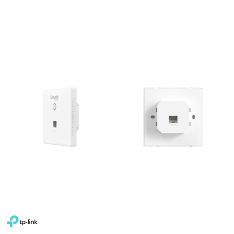 Access point Wi-Fi 5 de perete TP-Link Omada EAP230-Wall, AC1200, dual-band, MU-MIMO, PoE 802.3af, port downlink Gigabit, EAP230-WALL [3]