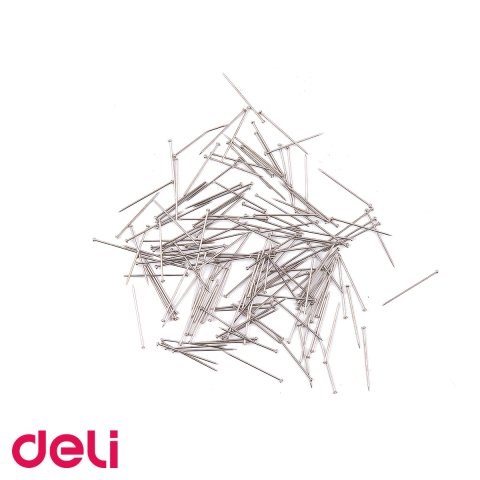 Ace cu gamalie Deli, diametru 24mm, set 50g, pentru birou si uz general [4]