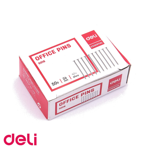 Ace cu gamalie - Ace cu gamalie Deli, diametru 24mm, set 50g, pentru birou si uz general