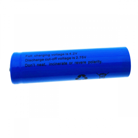 Acumulator 18650, Li-ion, 3.7V 1200mAh, albastru [3]
