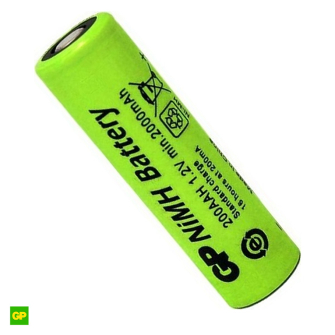 Energy - Acumulator GP 200AAH, Ni-MH, format AA, 1.2 V, 2000 mAh, 14.5 x 49.2 mm, bulk