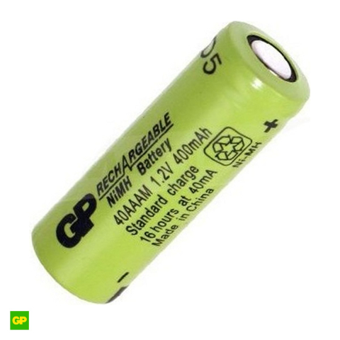 Energy - Acumulator GP 40AAAM, Ni-MH, format 2/3AAA, 1.2 V, 400 mAh, 10.4 x 29.3 mm, bulk