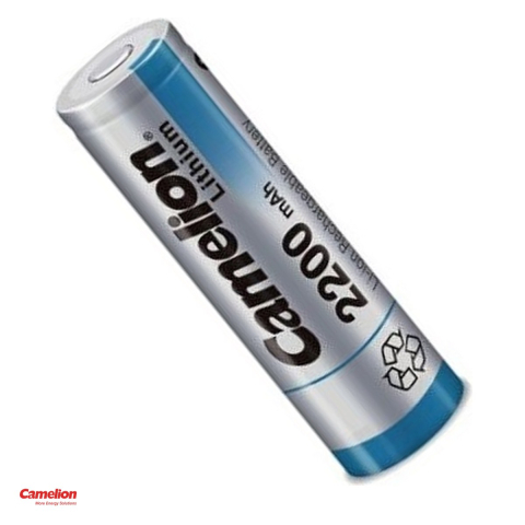 Energy - Acumulator Li-Ion 18650 Camelion ICR18650F, 3.7 V, 2200 mAh, 18 x 65 mm, bulk