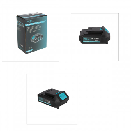 Acumulator Universal 18V/2AH Detoolz [4]
