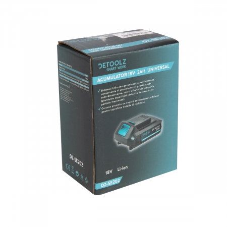 Acumulator Universal 18V/2AH Detoolz [3]