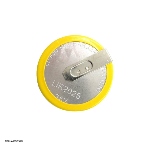 Acumulator LIR2025, Li-Ion, format LIR2025, 3.6 V, 20 x 2.5 mm, pastila reincarcabila, bulk [3]