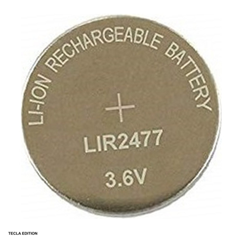 Energy - Acumulator LIR2477, Li-Ion, 3.6 V, 24.5 x 7.7 mm, pastila reincarcabila, bulk