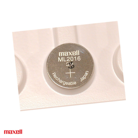 Energy - Acumulator Maxell ML2016, litiu-dioxid de mangan reincarcabil, 3 V, 20 x 1.6 mm, bulk