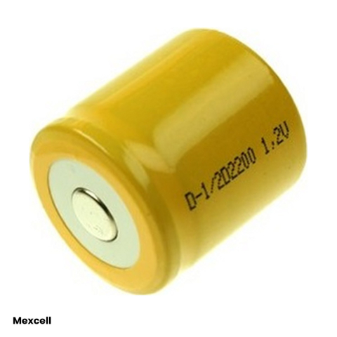 Energy - Acumulator Mexcell NS1/2D2200, Ni-Cd, 1.2 V, 2200 mAh, marime 1/2D, bulk