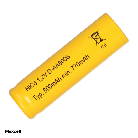 Energy - Acumulator Mexcell NS80AAI, Ni-Cd, format AA, 1.2 V, 800 mAh, bulk