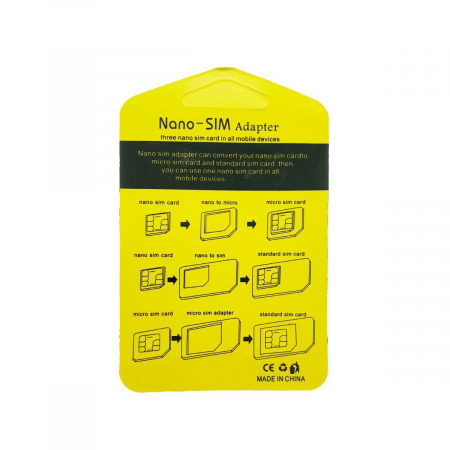 Adaptoare SIM NSA05,5 in 1,Nano/micro/standard,cu pin [3]