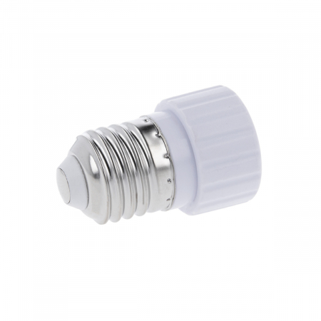 Adaptor bec pentru soclu E27 la GU10, FL-95982, alb [1]