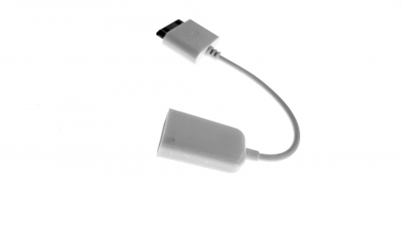 Adaptor compatibil cu Apple's 30 pin la conector USB tip A mama, alb [3]
