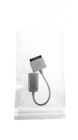 Adaptor compatibil cu Apple's 30 pin la conector USB tip A mama, alb [4]