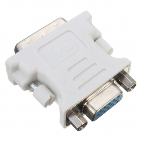 Adaptor DVI 24+5p tata la VGA mama, alb [4]