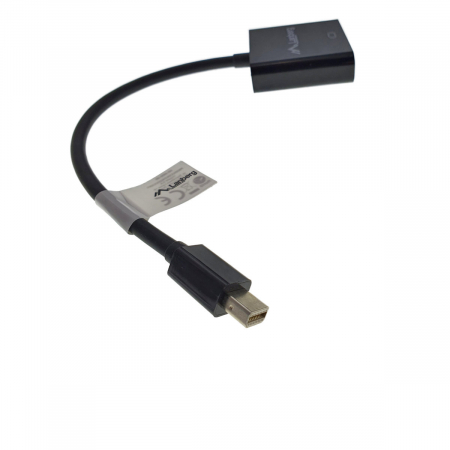 Adaptor Lanberg 40869, DisplayPort Mini tata la VGA mama, rezolutie Full HD 1080p la 60Hz, cu cablu 20 cm [2]