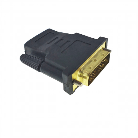 Adaptor Lanberg, HDMI (f) la DVI-D (m) Single Link, Negru [3]