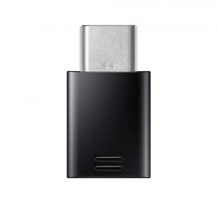 Adaptor microUSB mama la USB tip C tata, pentru Samsung GH98-41290A, negru [2]