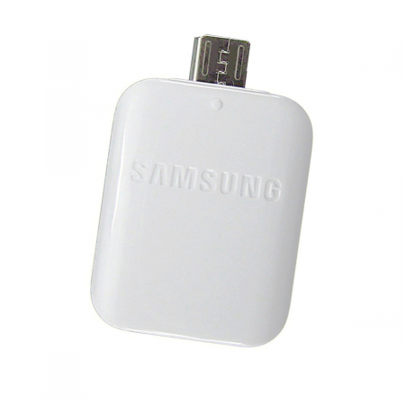Adaptor OTG USB tip A mama la microUSB tata, Samsung GH98-09728A, alb [1]